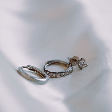 Set Aros Basic Plata - Atesorame