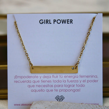 Collar Personalizado London Gold - Atesorame