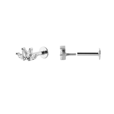 Piercing Longchamp Silver Tope Plano