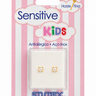 AROS SENSITIVE KIDS - TIFFANY PERLA 3MM - Atesorame