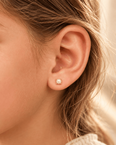 AROS SENSITIVE KIDS - TIFFANY PERLA 3MM - Atesorame