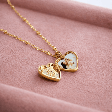 Collar Relicario Heart - Atesorame