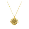 Collar French Coin Gold - Atesorame