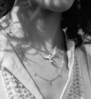 Collar Colibrí Tridimensional - Atesorame