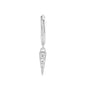 Argolla Spike Silver Unidad - Atesorame