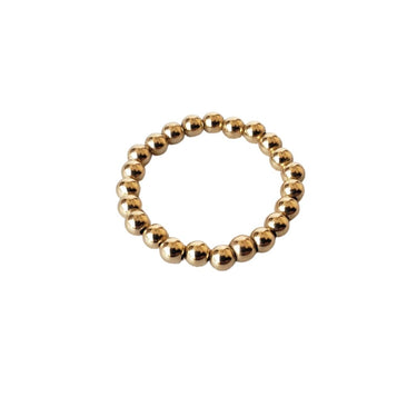 ANILLO BALL 3MM ORO 14K - Atesorame