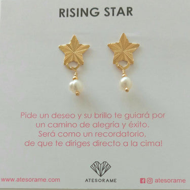 Aros Pearl Star Gold