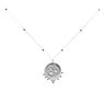 Collar Amuleto Flor de Loto Plata - Atesorame