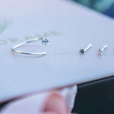 Piercing Nariz Twist Argolla - Atesorame