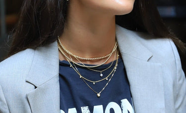 Collar Mini Pearl Gold - Atesorame
