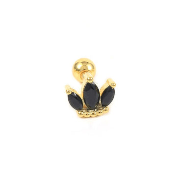 Piercing Queen Black Gold