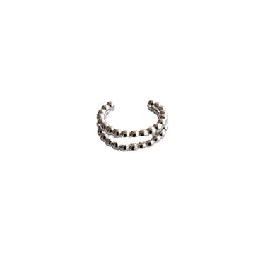 Ear Cuff Pandora Doble Silver