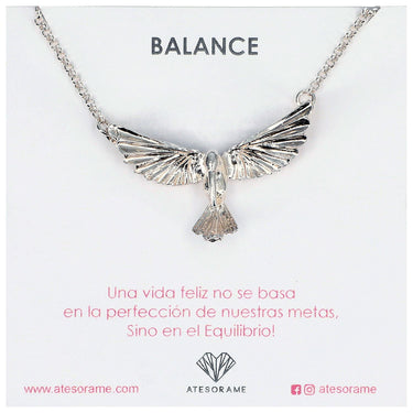 Collar Colibrí Tridimensional - Atesorame